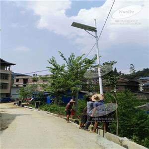 广西柳州三江县一体化路灯建设工程