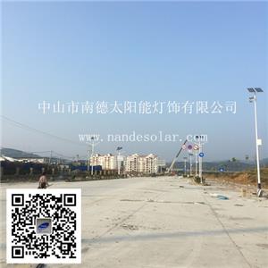 广西百色田阳县太阳能双头路灯市政工程
