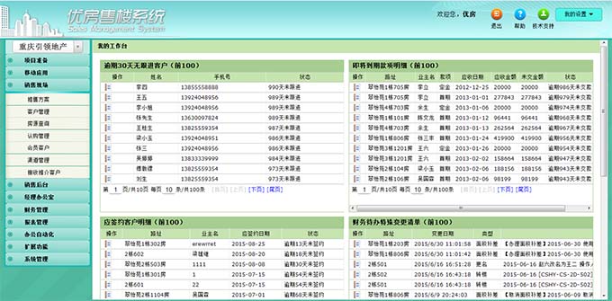 哪里有供应安全可靠的房地产售楼软件——售楼管理系统