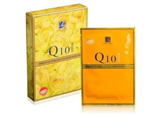 厦门供应专业的台湾丹堤黄玫瑰Q10胶原面膜   ：面膜