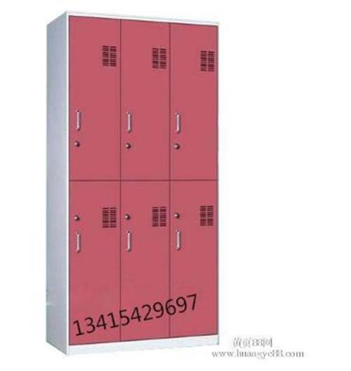 厂家供应钢制更衣柜 6门更衣柜 员工柜 宿舍更衣柜 铁皮更衣柜