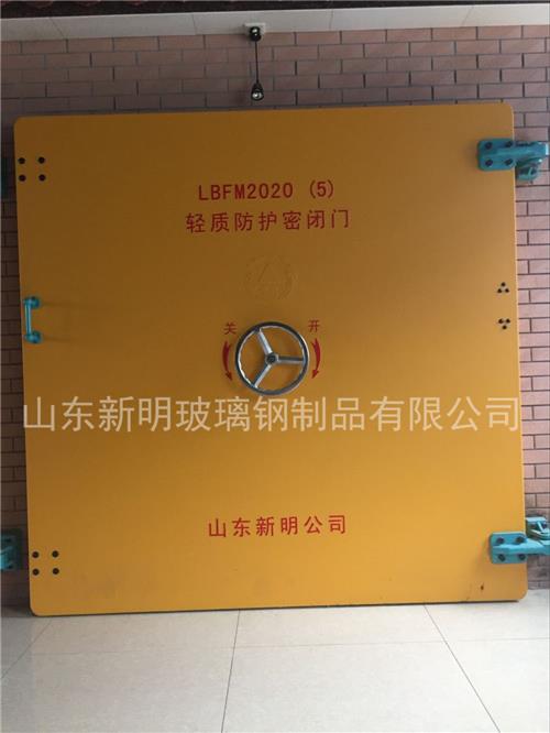 smc复合材料轻质人防门轻型人防门防护密闭门