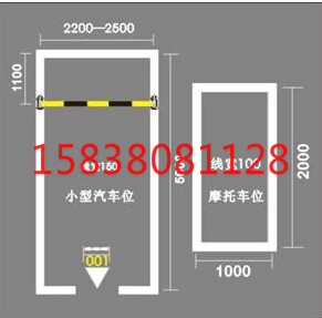 焦作车库划线,地下停车库划线厂家/施工