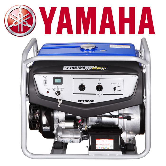 雅馬哈5kw汽油單相電啟動發電機組EF7000E型原始圖片3