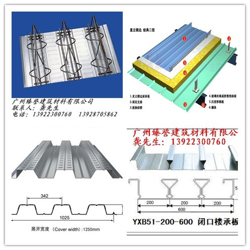 面向广东广州东莞深圳供应臻誉建材TD3-90型钢筋桁架楼承板。