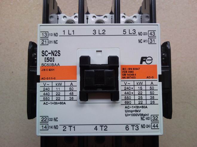 廣州市灃裕電梯配件 FD-17 電梯富士接觸器SC-N2S