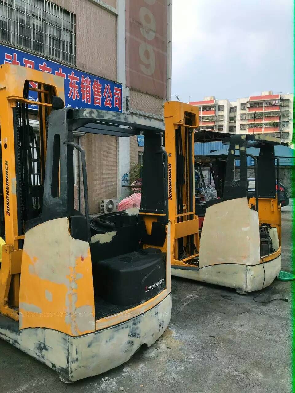 廣州 深圳二手叉車回收   興達專業高價回收廢舊叉車原始圖片2