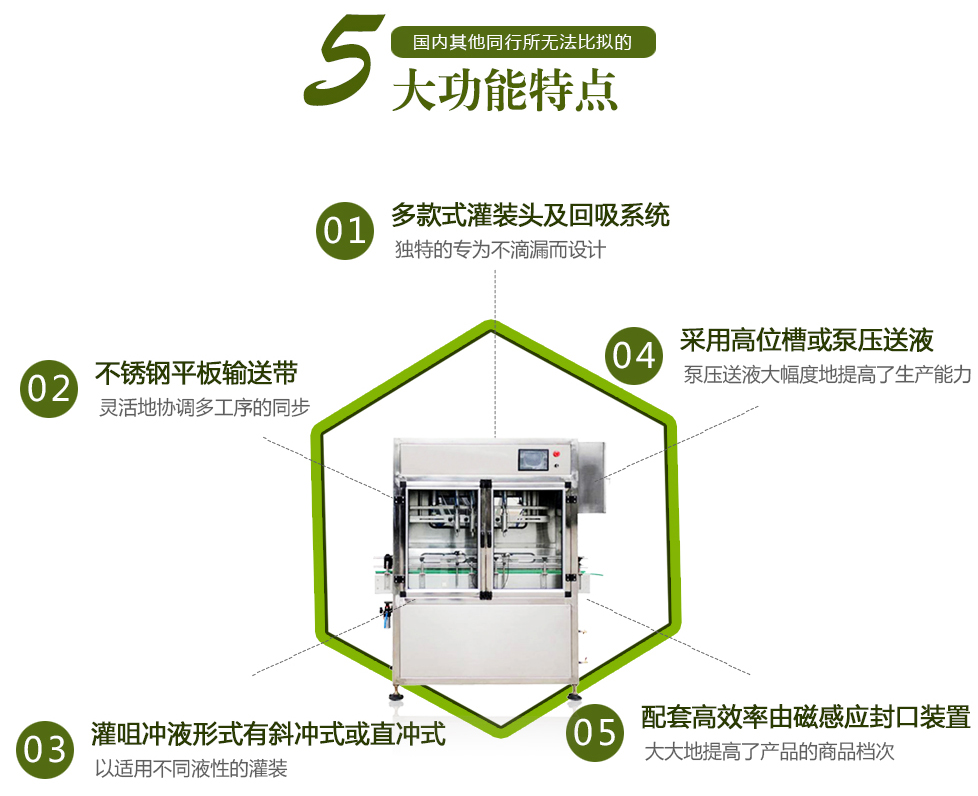 橄欖油灌裝機(jī) 精度高  高臻機(jī)械