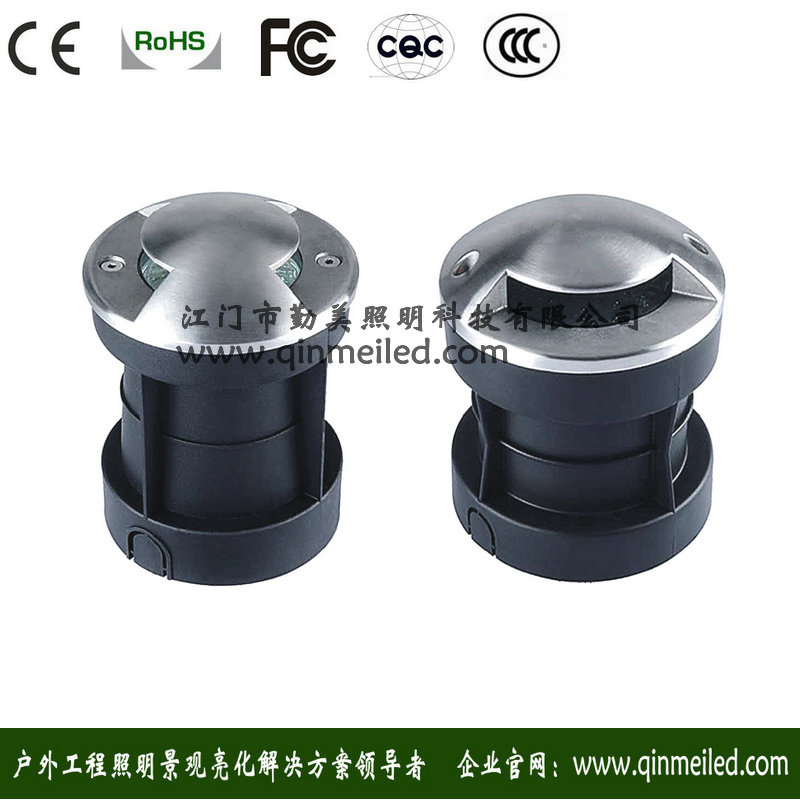 供應大功率單顆3W藍光LED埋地燈（不銹鋼嵌入式水下燈）原始圖片3