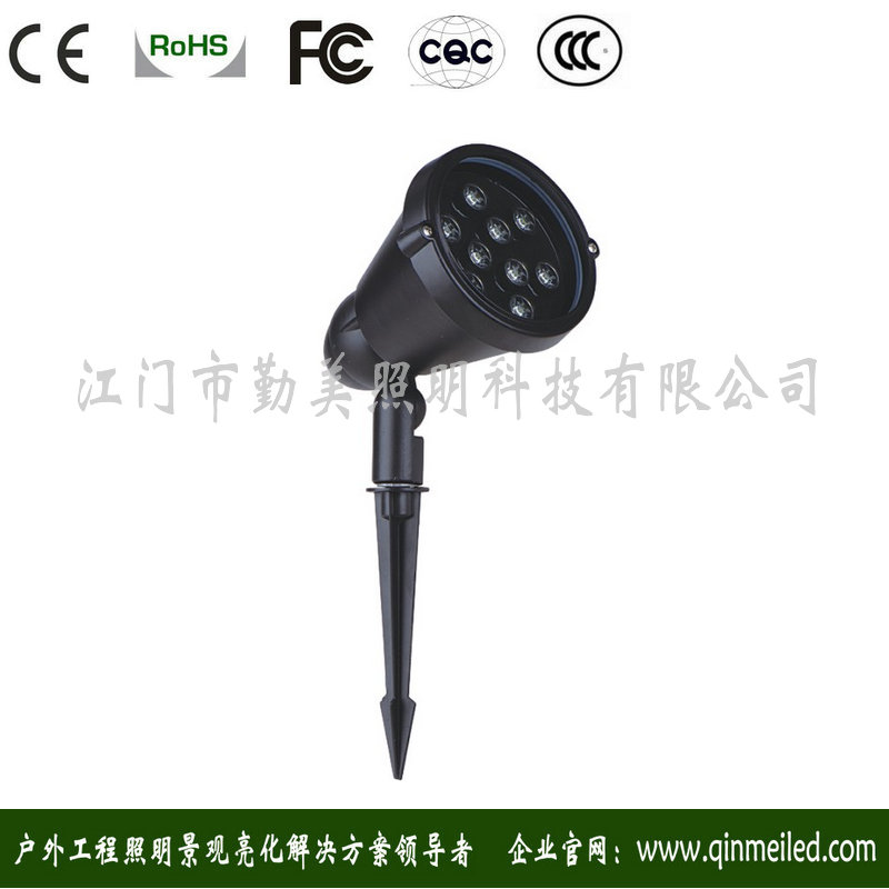 專業(yè)生產(chǎn)LED12W18W插地照樹用防水射燈（插地照樹燈）原始圖片3