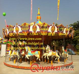 供應(yīng)大型戶外經(jīng)典游樂設(shè)備豪華轉(zhuǎn)馬 雙層豪華轉(zhuǎn)馬