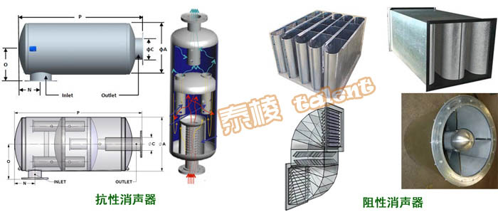 深圳泰棱环保 消声器定制消声器通风消声器