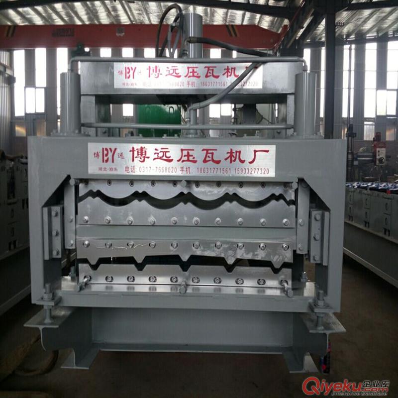 供應博遠430角馳壓瓦機 鋁鎂錳板壓瓦機