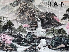 供應(yīng)山東的山水畫，精品百姓字畫