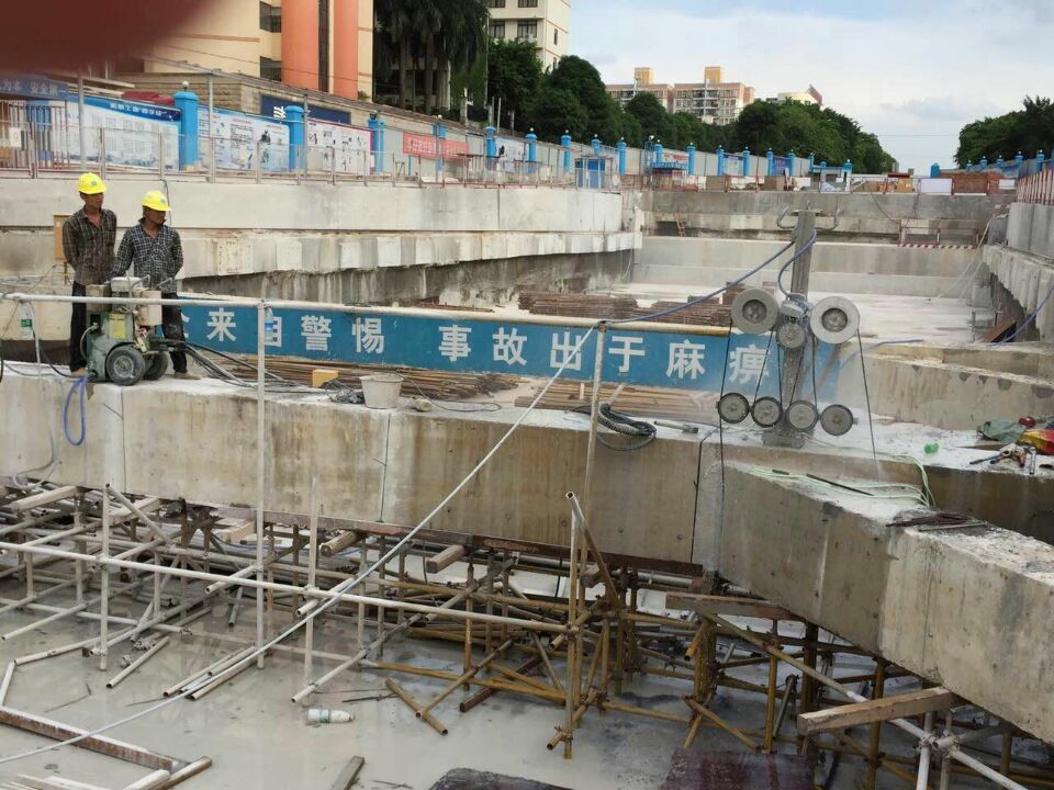 廣西口碑好的混凝土切割，貴港墻鋸切割工程