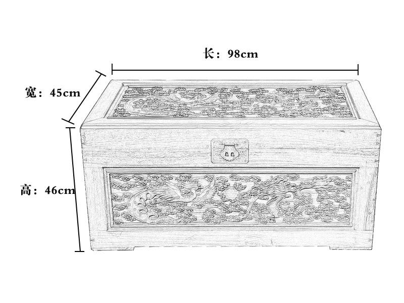 具有良好口碑的樟木箱供应商_龙凤戏珠樟木箱书画箱厂家直销可定制价格