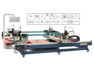 共創機器鋁門窗四頭組角機怎么樣，鋁合金門窗設備供貨商