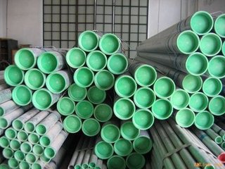 煙臺華歧鍍鋅管消防電力涂塑管套管