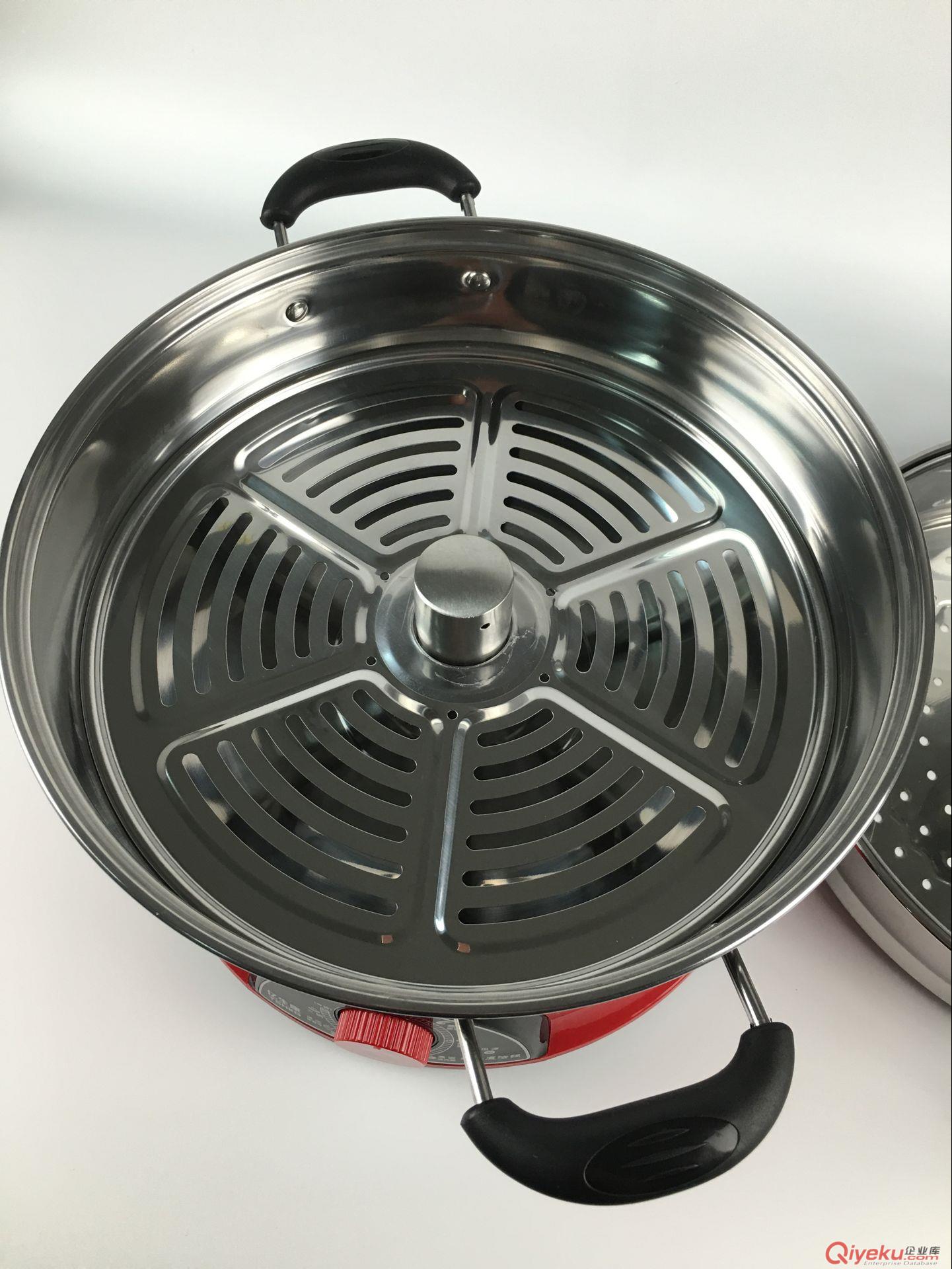 億生康家用多功能超大電蒸鍋 10秒上蒸汽三層大容量電蒸籠桑拿鍋