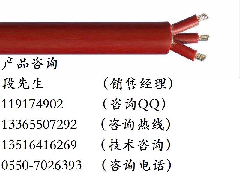 硅橡胶控制软电缆KGGR-3*2.5 