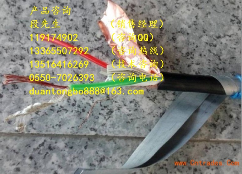 KVVP-450/750V銅絲編織屏蔽控制電纜