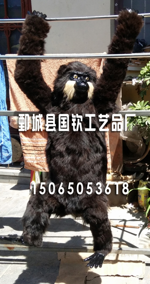 長壁猿景觀動物模型大型博物館用仿真猴子仿真猿模型