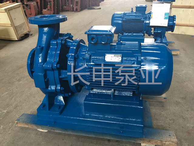 溫州長申制造ISW型臥式管道離心泵