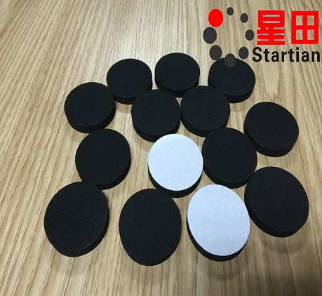 廠家直銷海棉墊 單面背膠防震自沾泡棉腳墊