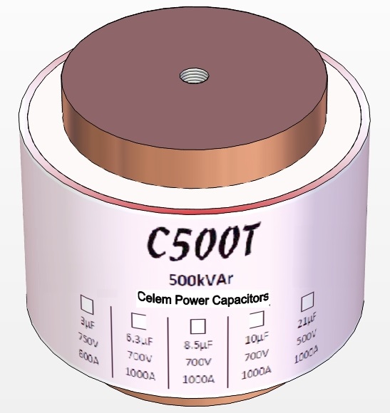 Celem Power Capacitors高品质谐振电容（C500T系列）