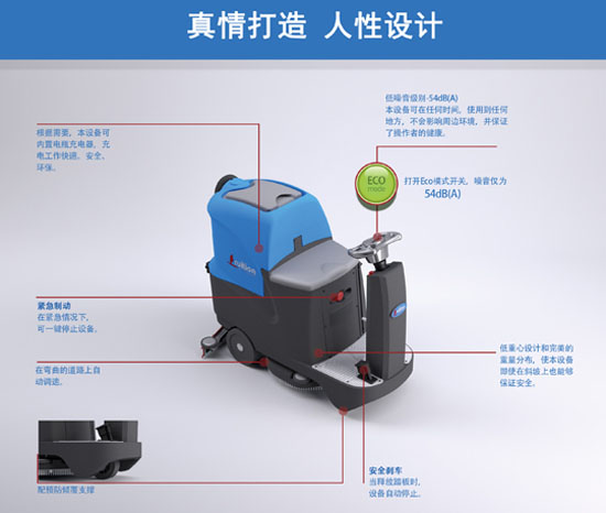 六安有賣駕駛式洗地機的嗎？/六安駕駛式洗地機SH-FR70-55D原始圖片3