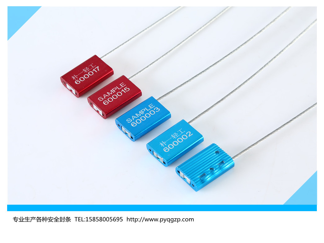 溫州鋼絲封條鎖 溫州鋼絲封條鎖廠家 溫州樸一輕工供 