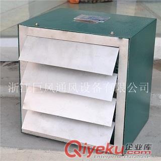 巨風牌XBDZ-4.0方形壁式通風機 低噪聲帶百葉通風機 功率：0.25kw