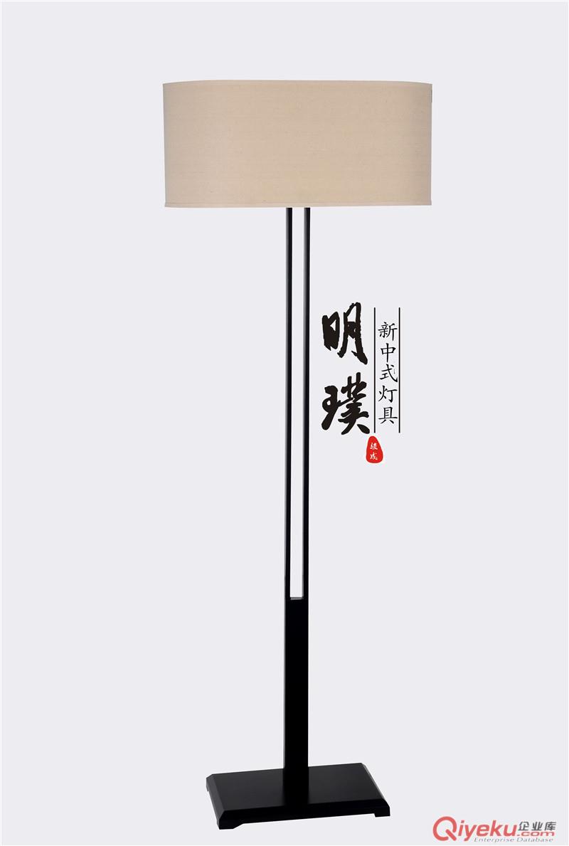 武漢玄關現代中式落地燈 方形別墅新中式落地燈 專業生產新中式鐵藝落地燈廠商