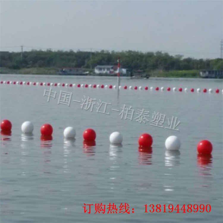 淮安水產(chǎn)養(yǎng)殖浮球直徑40公分單耳浮體水上警示浮漂原始圖片3