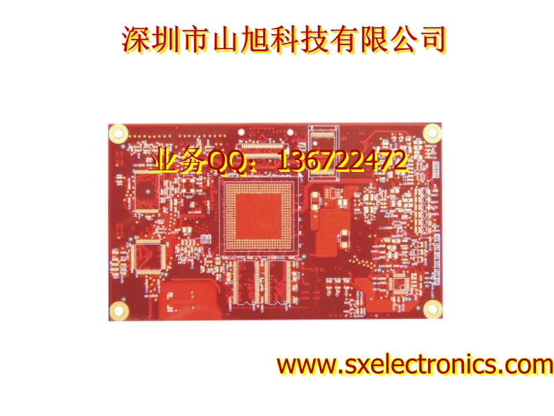 山旭科技 柔性HDI电路板抄板设计HDI pcb音响特种线路板