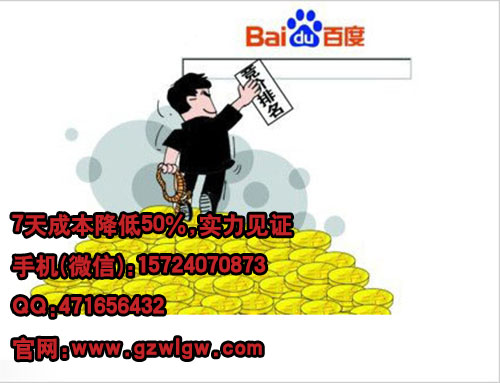 廣州百度賬戶托管【7天效果提50%】