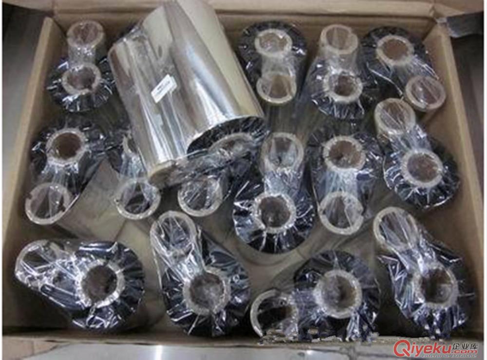 標(biāo)簽機(jī)專用耗材  不干膠碳帶  黑色碳帶 色帶