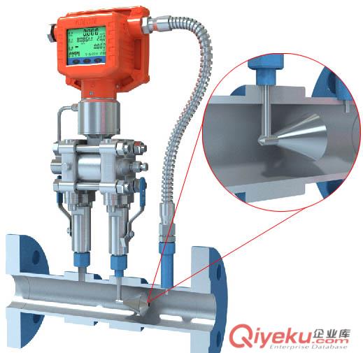 青島V錐流量傳感器工作原lq體流量計供應商