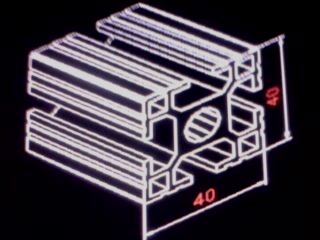 流水线支架40-40（1.67kg-m)