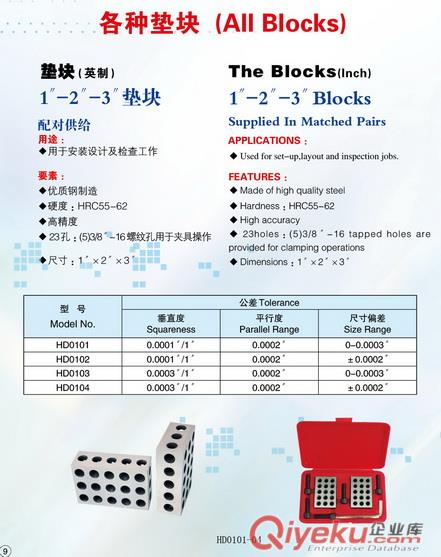 供應高精度123墊塊