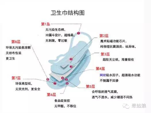 向大大卫生巾Cocolady的功效