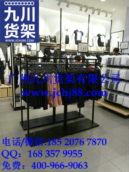 衣服店貨架、專(zhuān)賣(mài)店貨架、精品貨架、服裝店貨架哪里買(mǎi)、批發(fā)貨架原始圖片2