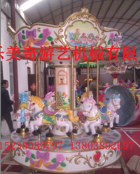  廠家供應大型戶外豪華旋轉(zhuǎn)木馬兒童游樂設備游樂場轉(zhuǎn)馬游藝