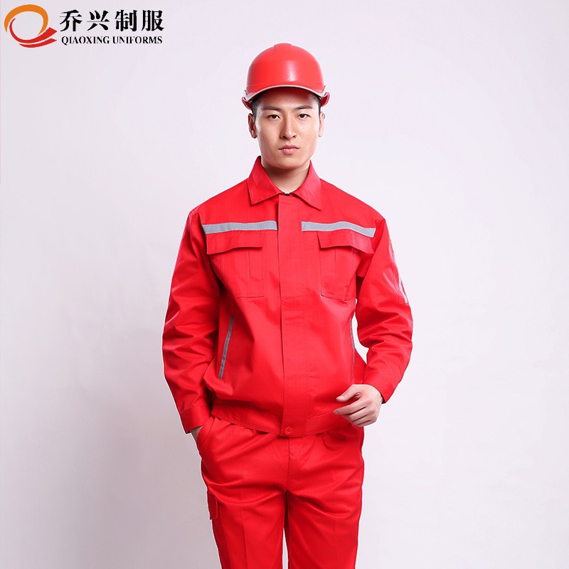 青島工作服批發_全棉帆布防靜電服廠家