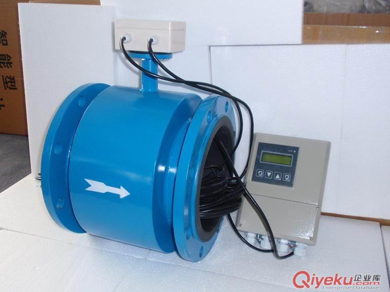 【分體式、數字顯示污水流量計】數字顯示污水電磁流量計廠家