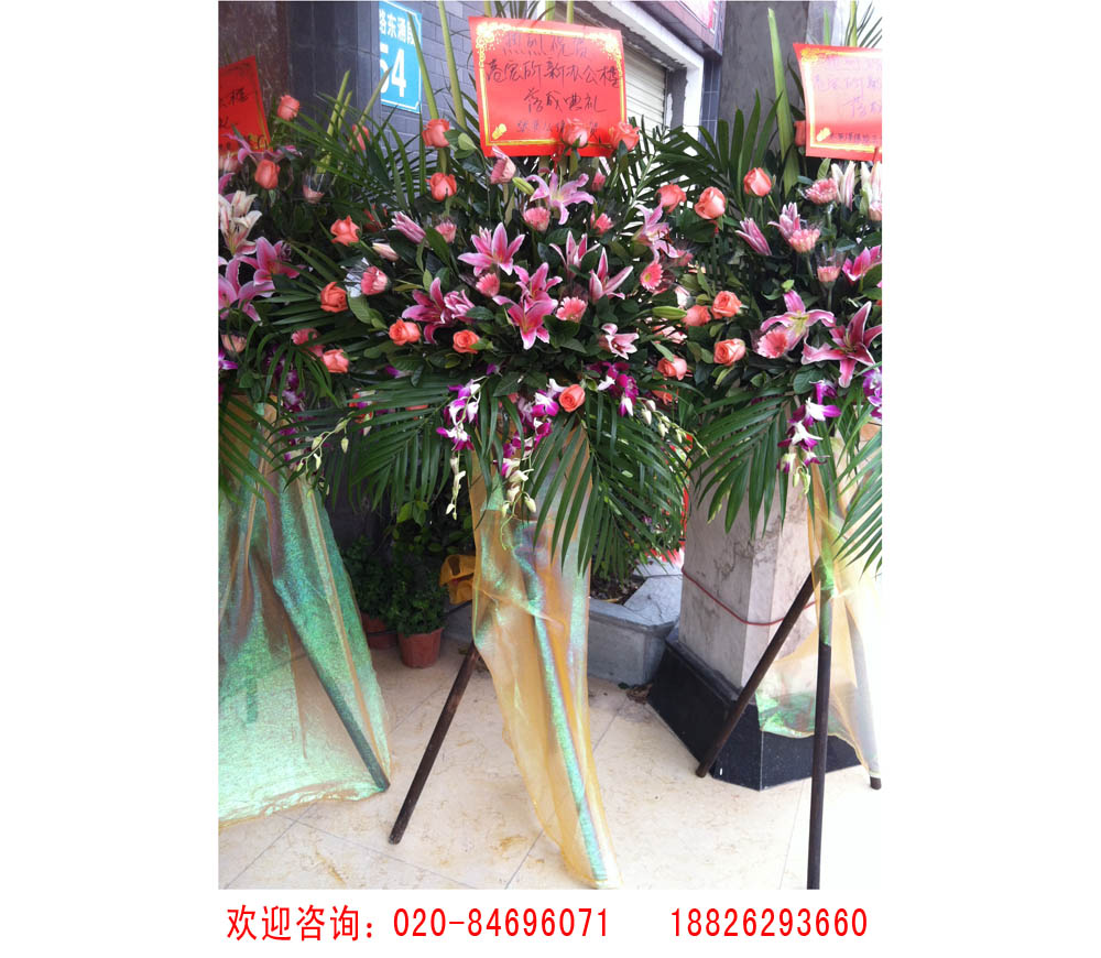 廣州優惠的三腳木架花籃/花友集哪有賣|開業花架