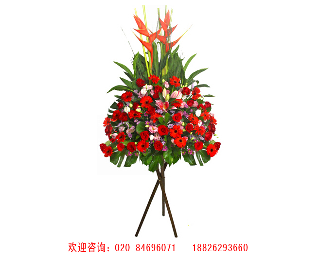鮮花擺設 來花友集，買優惠的三腳木架花籃/花友集