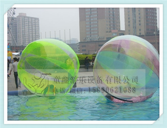 廠家促銷水上步行球水上漂彩色步行球圖案可定制原始圖片3
