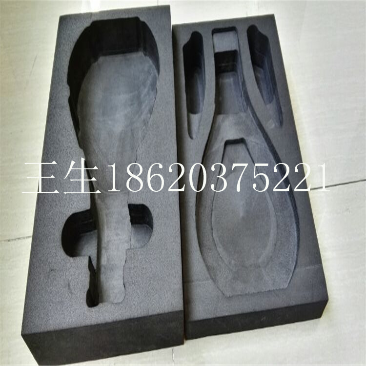 玻璃酒杯防震內包裝海綿襯墊廠家/異形海綿盒子加工原始圖片3
