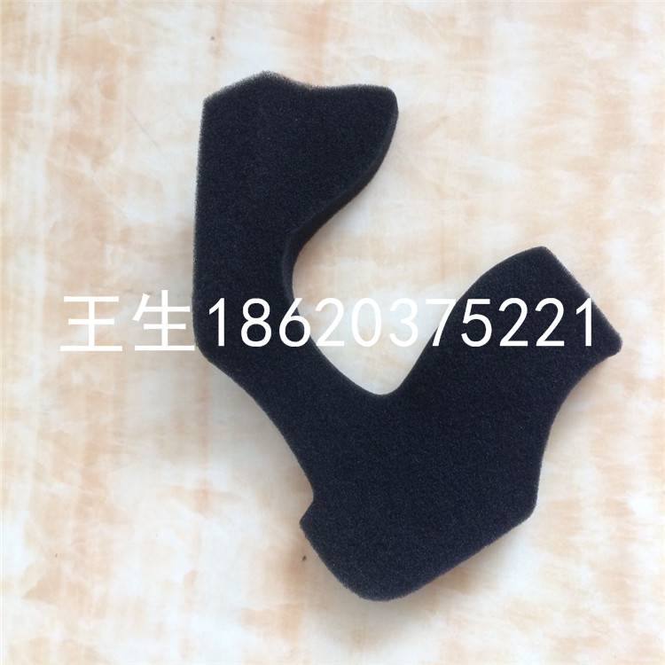 東莞駿泰手推挖孔海綿內襯/一次成型加黑海綿內托